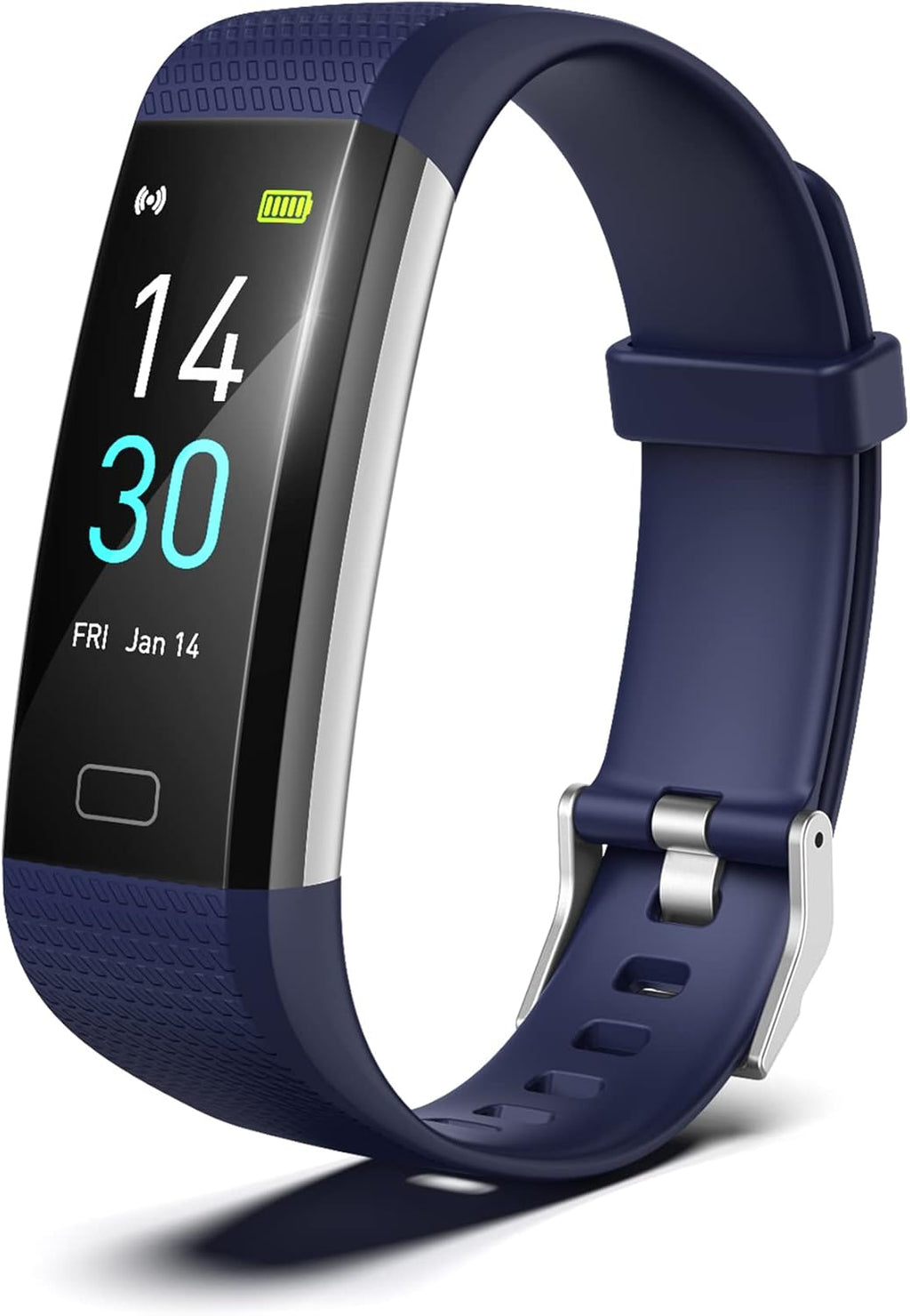 Fitness Tracker for Men and Women,Fitness Watch Waterproof with Activity Tracker and Sleep Monitor,Smart Watch for Android and Ios Phones(Blue)……