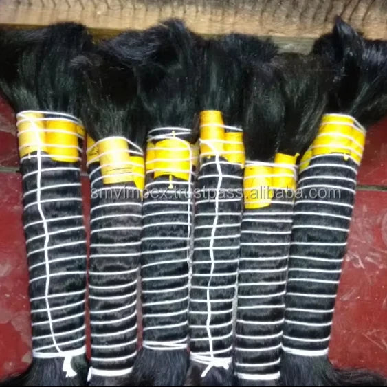 Raw Unprocessed Double Drawn Indian Remy Hair Bundles 12A Grade 100% Natural Cuticle Aligned Virgin Human Hair Bulk