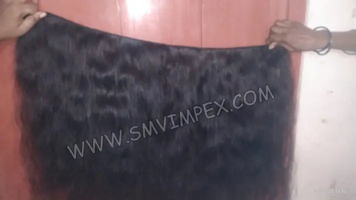 Raw Unprocessed Double Drawn Indian Remy Hair Bundles 12A Grade 100% Natural Cuticle Aligned Virgin Human Hair Bulk