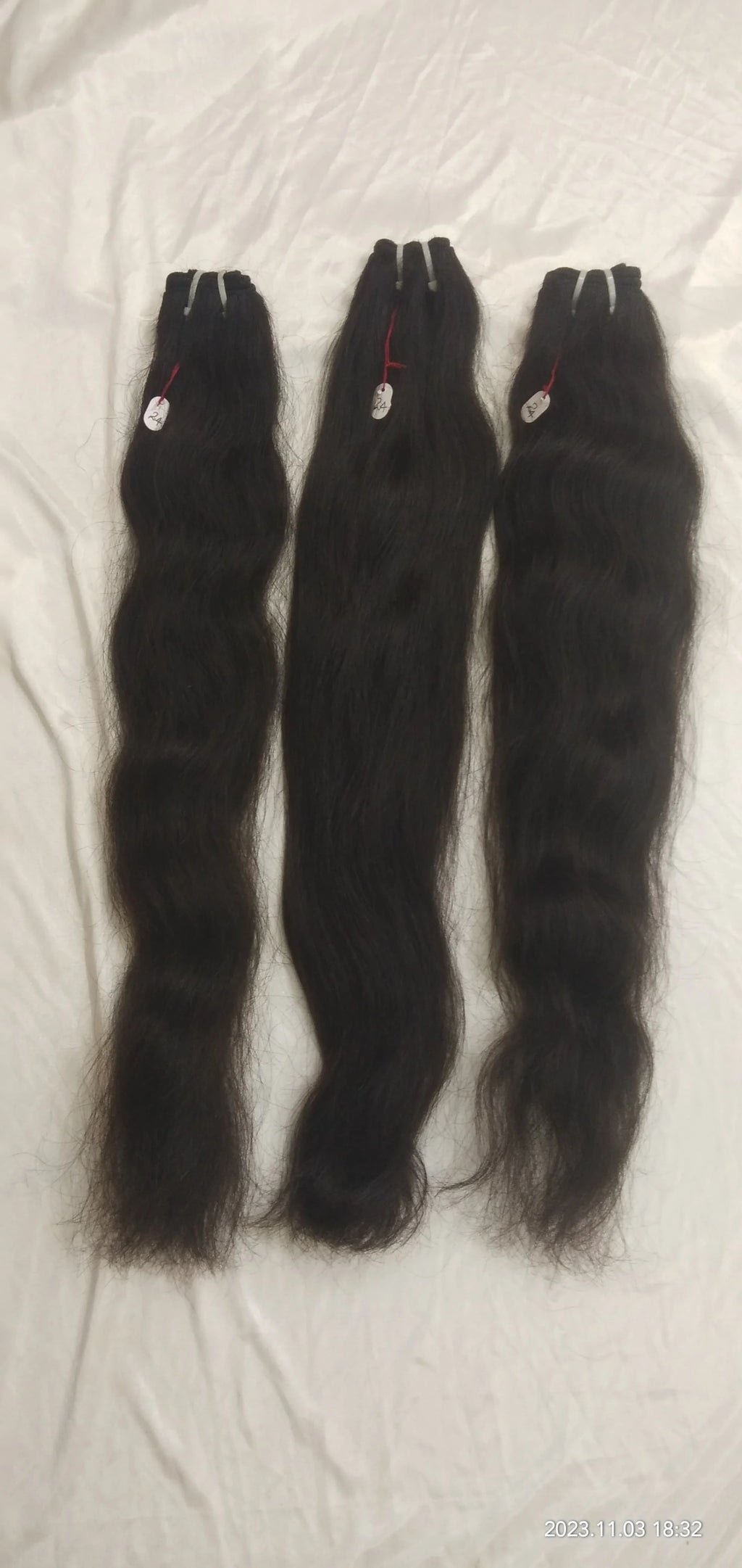 Raw Unprocessed Double Drawn Indian Remy Hair Bundles 12A Grade 100% Natural Cuticle Aligned Virgin Human Hair Bulk