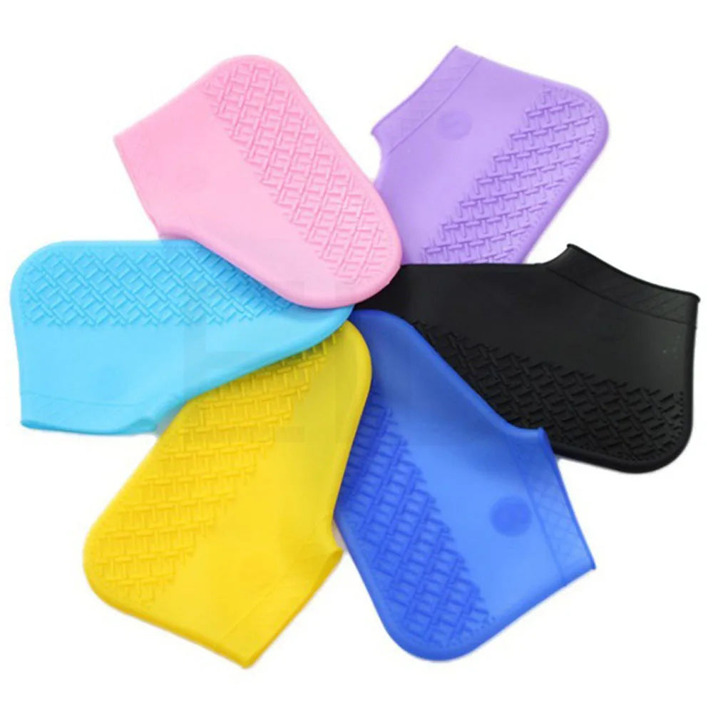 Boots Waterproof Shoe Cover Silicone Material Unisex Shoes Protectors Rain Boots for Indoor Outdoor Rainy Day Reusable man women