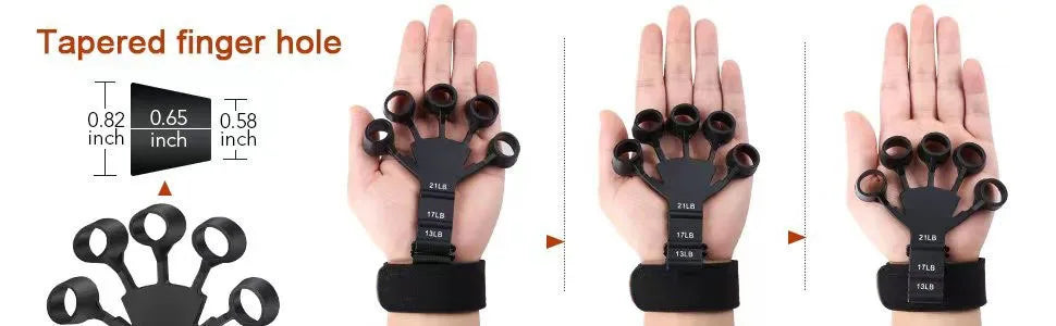 Factory Price Gym R Shape Metal Wrist Trainer Gripper Forearm Adjustable Power Exercise Steel Spring Hand Grip Strengthener