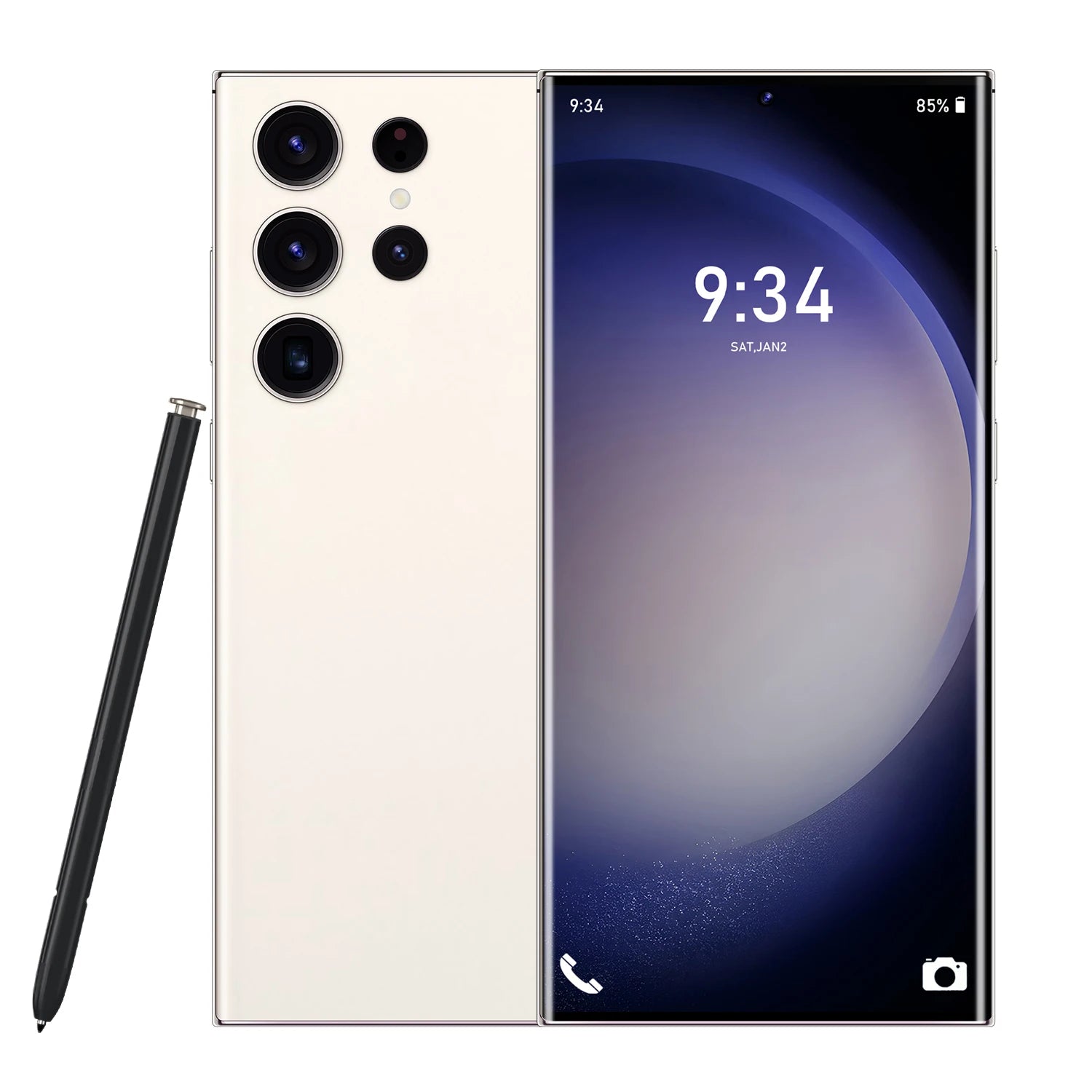New Brand S24 Ultra Unlock 5G Smartphone 3+64GB Rear Camera 4800mAh Mobile Phones