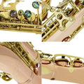 SEASOUND OEM Professional Soprano Saxophone Wind Instrument JYSS100PC Brass Curve Bell Foldable Adjustable BB Waterproof Case