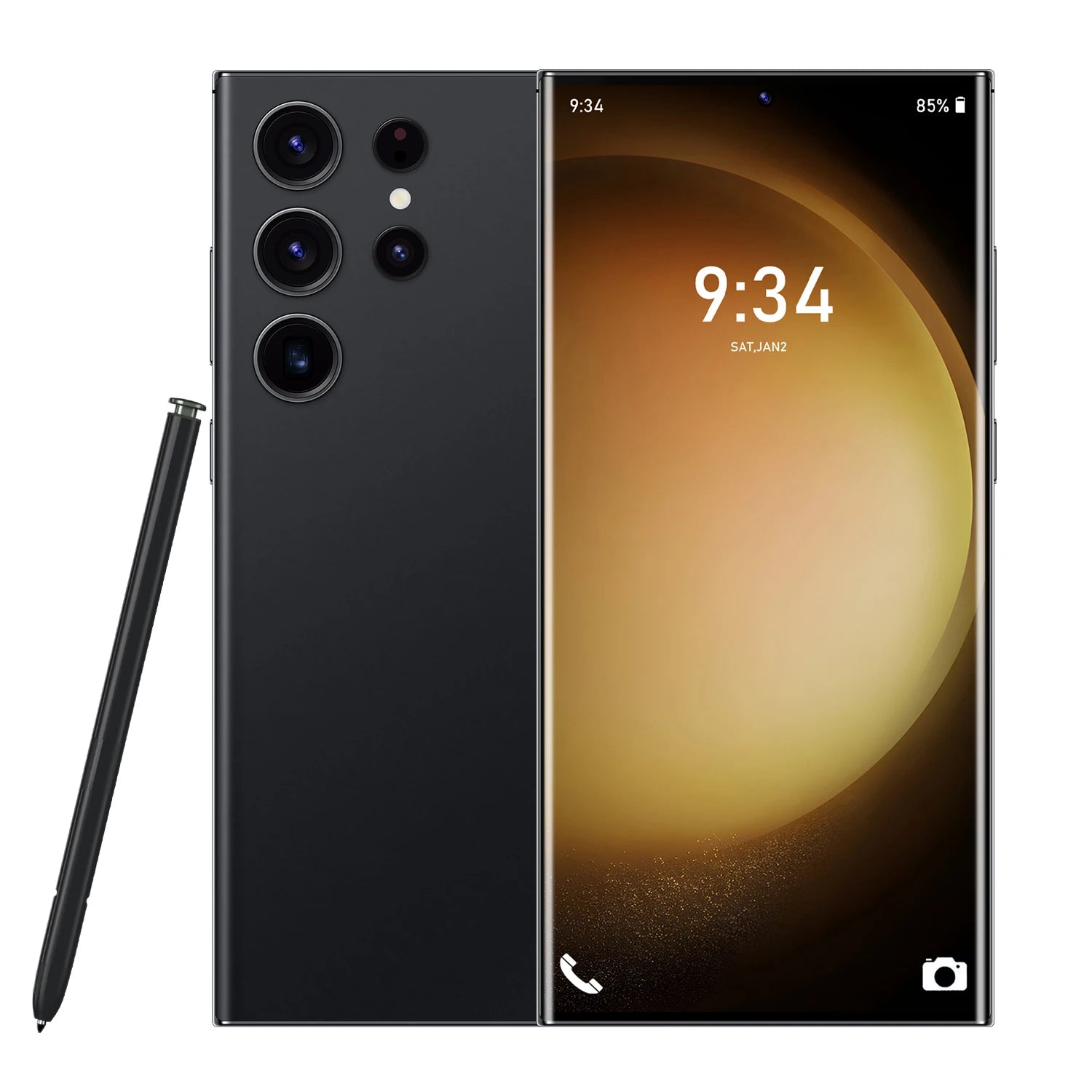 New Brand S24 Ultra Unlock 5G Smartphone 3+64GB Rear Camera 4800mAh Mobile Phones