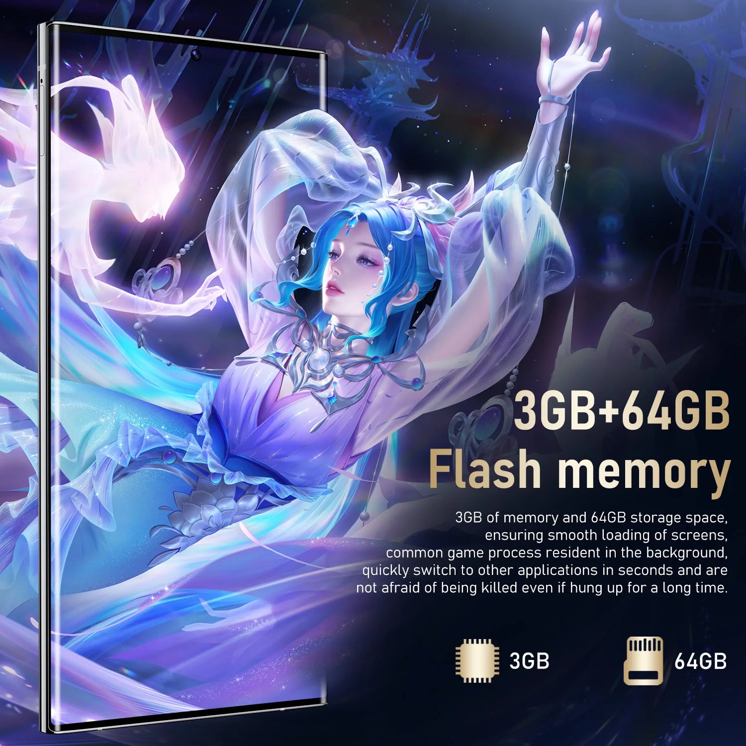 New Brand S24 Ultra Unlock 5G Smartphone 3+64GB Rear Camera 4800mAh Mobile Phones