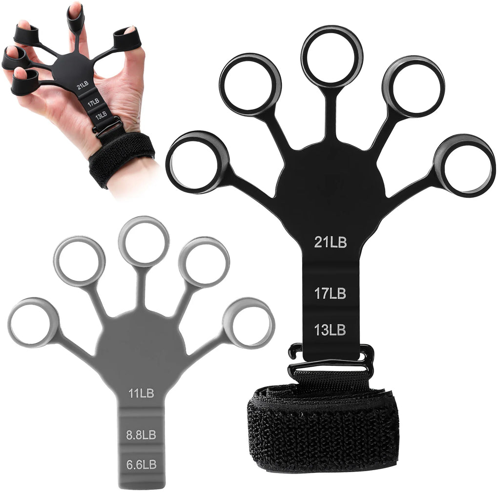 Factory Price Gym R Shape Metal Wrist Trainer Gripper Forearm Adjustable Power Exercise Steel Spring Hand Grip Strengthener