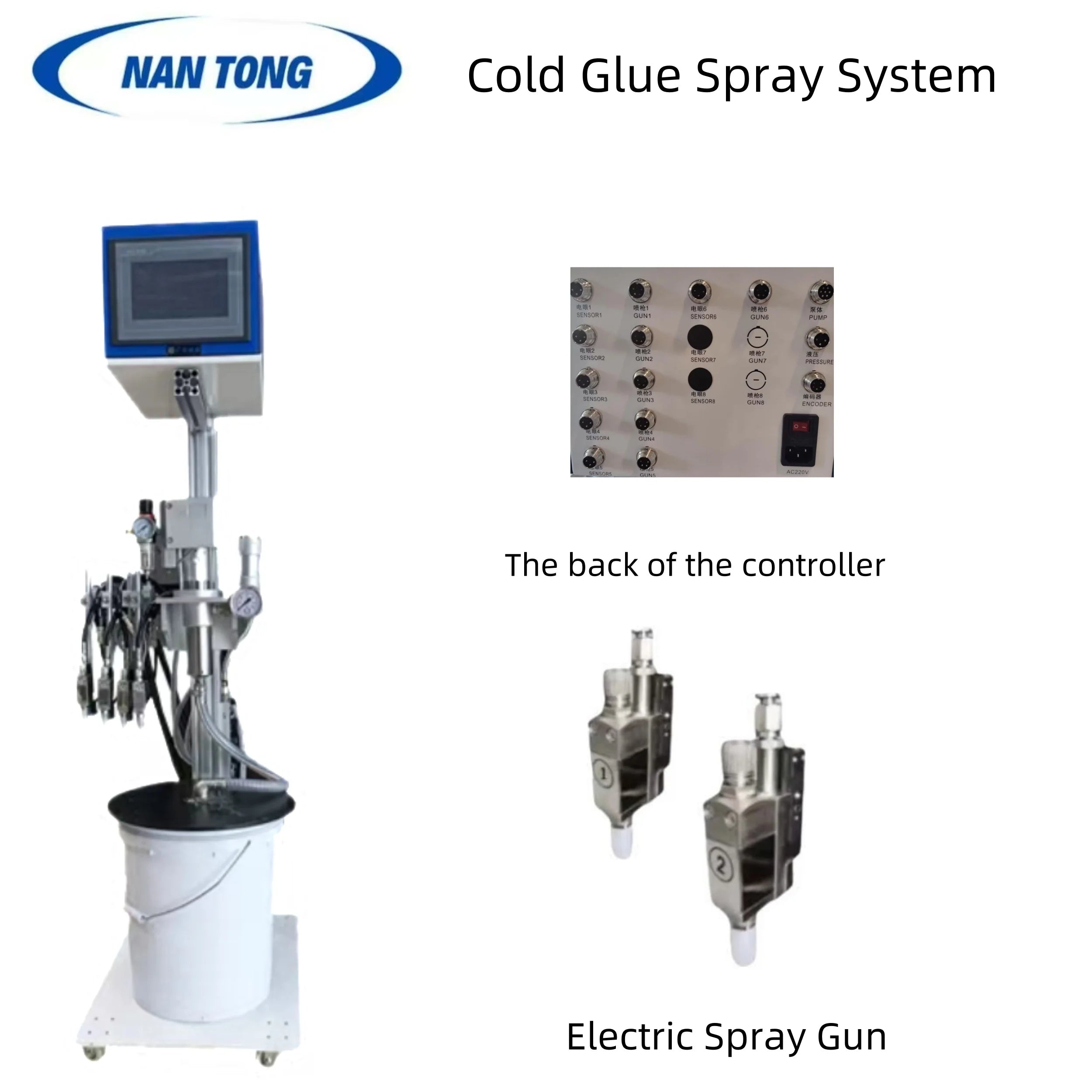 Electric Carton Gluing Machine Pump Cold Glue Spraying Automatic Equipment for Chemical Food Packaging Wood Packaging 1 Year