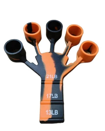 Factory Price Gym R Shape Metal Wrist Trainer Gripper Forearm Adjustable Power Exercise Steel Spring Hand Grip Strengthener