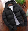 Custom Logo Wholesale Autumn Winter Men Casual Thick Warm Windbreaker Hooded Parkas Plus Size 5XL Coats