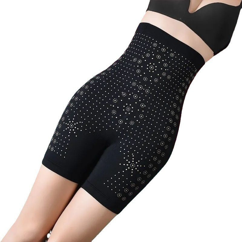 Fishbone Safety Pants Sick Goddess High Waist Abdominal Tinting Panties Women's plus size Fujie Panties Women's Belly Tinting Bottoming Shorts