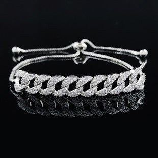 European and American Style Bracelets, Elegant and Eco-Friendly Bracelets, Wish E-Commerce Hot-Selling New Rectangular Bracelets for Women S8058