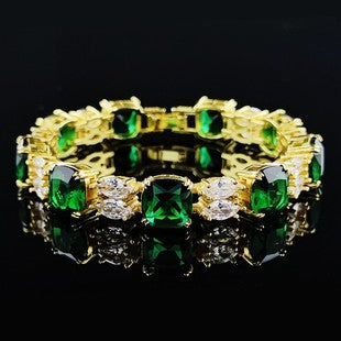 European and American Style Bracelets, Elegant and Eco-Friendly Bracelets, Wish E-Commerce Hot-Selling New Rectangular Bracelets for Women S8058