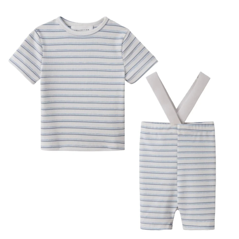 AS  SS2026 blue denim Collection super high quality bamboo knot denim fabric boys girls family match weekday clothes