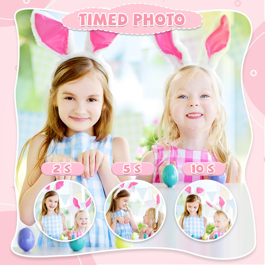 Children Camera 1080P HD Toddler Digital Video Camera 2.0-inch Kids Camera with Silicone Cases Toys for Christmas Birthday Gifts