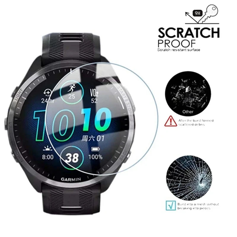 For Garmin Forerunner 955 165 255 945 745 735 245 55 Screen Protector Tempered Glass for Garmin Fenix 7 7X 7S 6 6S 6X Pro Film