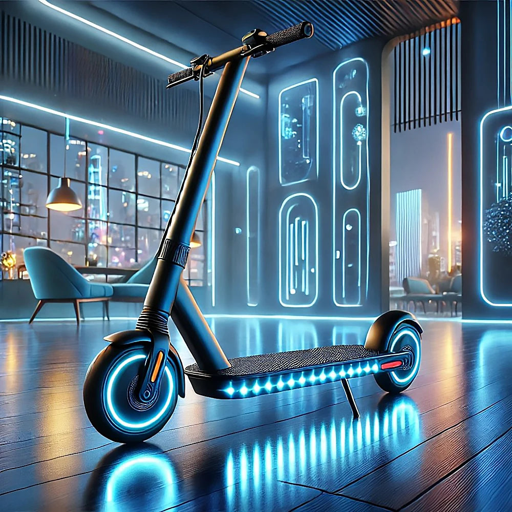 Led Strip Lights for Scooter and Bicycles Safety Warning Lights Battery Powered Lights for Night Riding Outdoor Scooter Parts