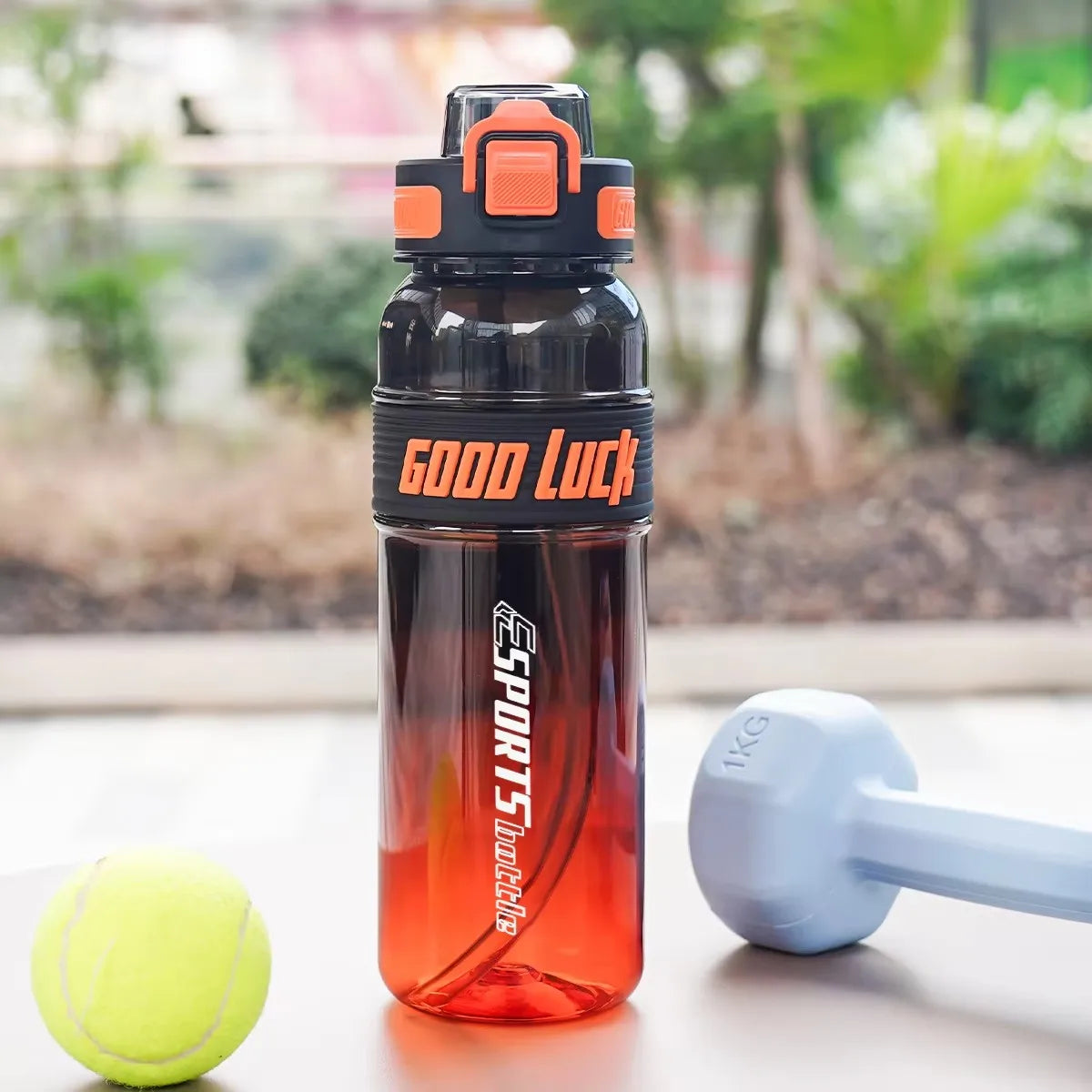 1pc 950ml/31o 750ml/26oz 550ml/18oz outdoor sports water bottle, suitable for fitness, sports, birthday gifts