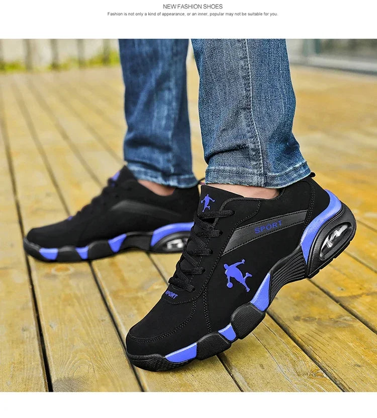 Fashion Men Professional Running Shoes Lightweight and Breathable Sneakers Lace Up Outdoor Sports Tennis Shoes New Casual Shoes