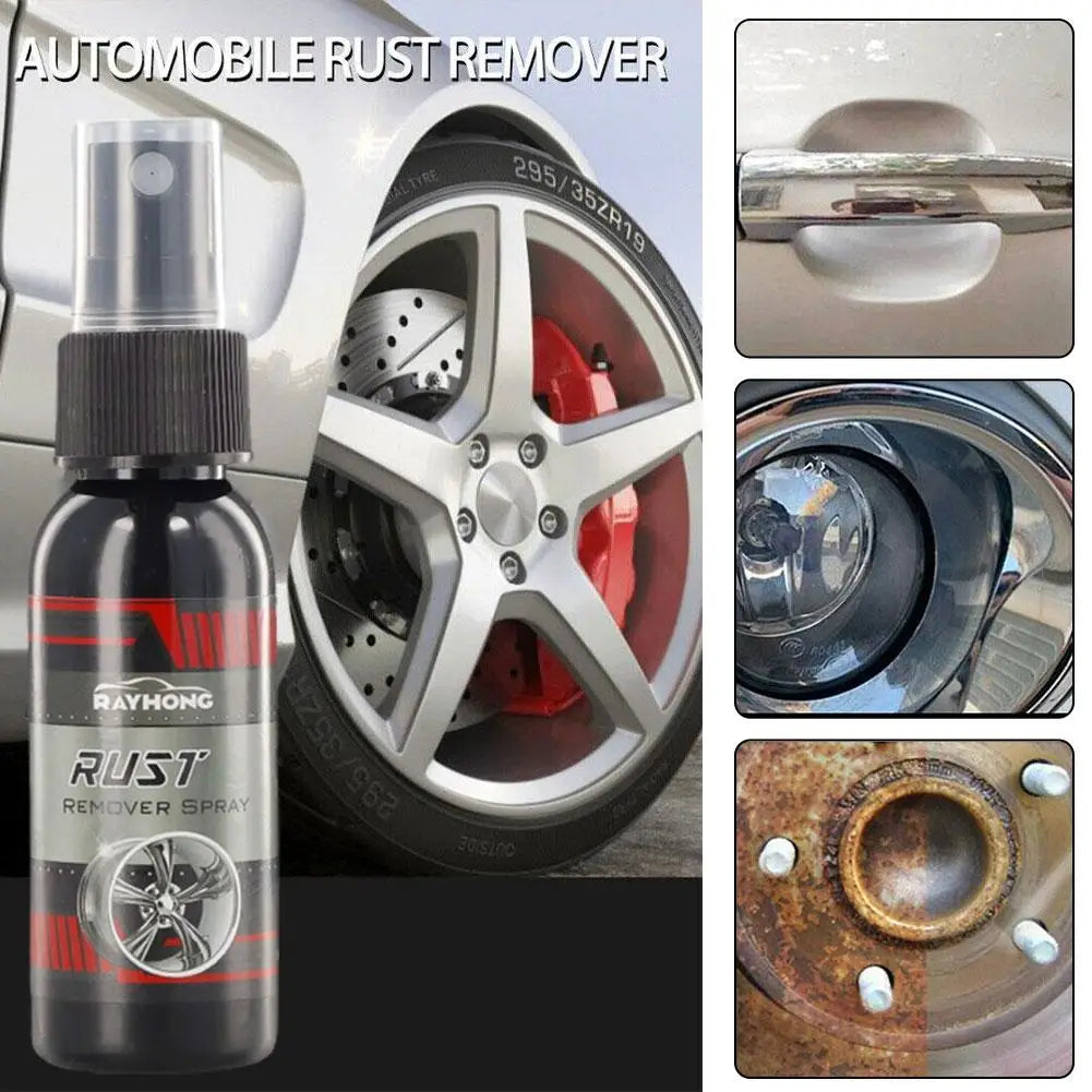 30ML Multi Purpose Rust Remover Spray Metal Surface Paint Cleaning Maintenance Super Remover Car Cleaner Powder Iron Rust E1F2