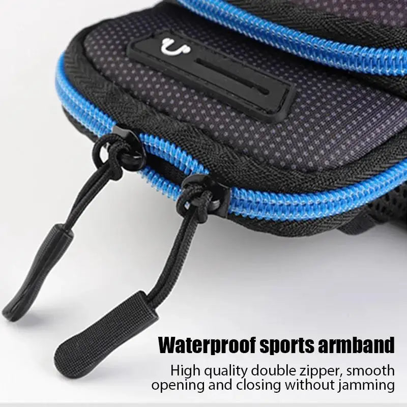 Universal Smart Phone Armband Outdoor Waterproof Fitness Running Sport Arm Cellphone Holder With Headphone Jack Mobile Phone Bag