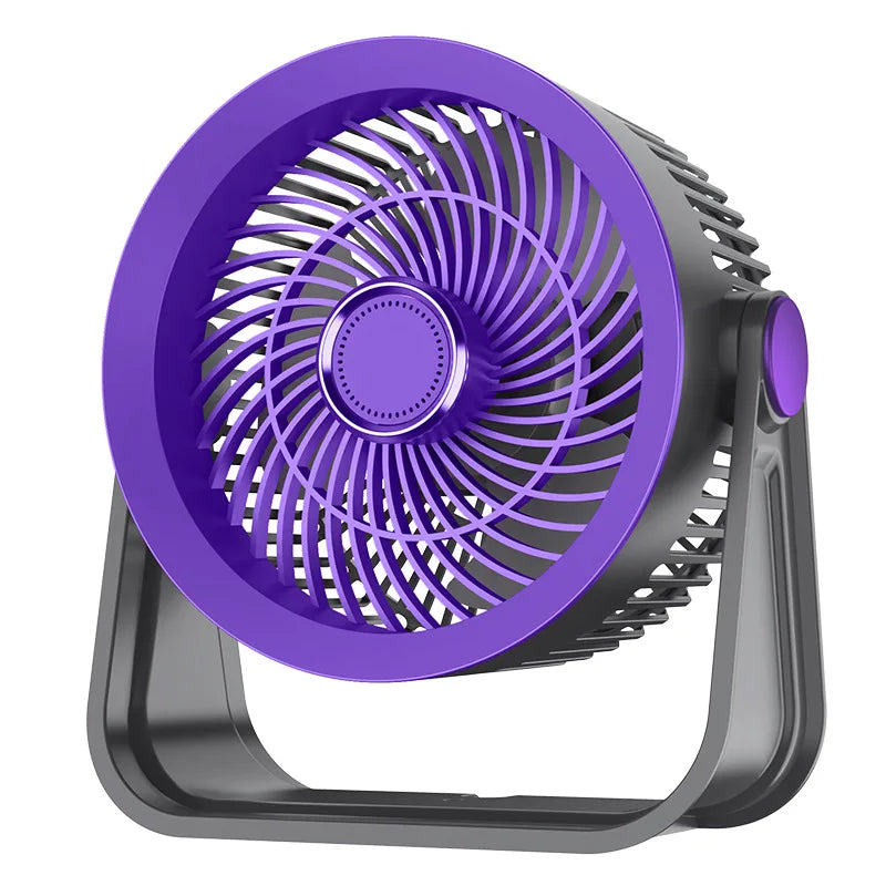 Cordless Electric Fan 4000mah Wireless Portable Air Circulator Fan Desktop Wall Ceiling Air Cooling Cooler Quiet Ventilator