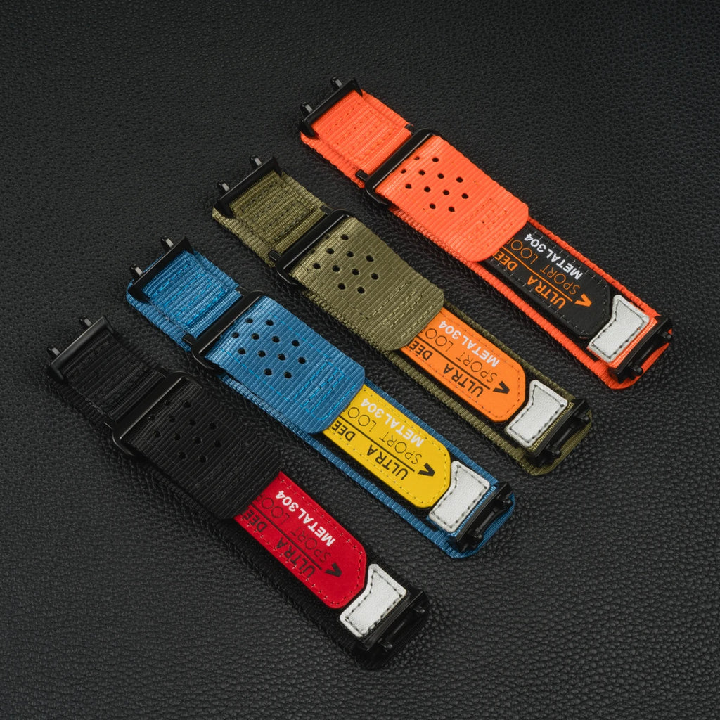 Nylon Strap for Huami Amazfit T-rex 2 3 Ultra Bracelet for Amazfit T-rex Pro Tyrannosaurus Bands Replacement Wristband Correa