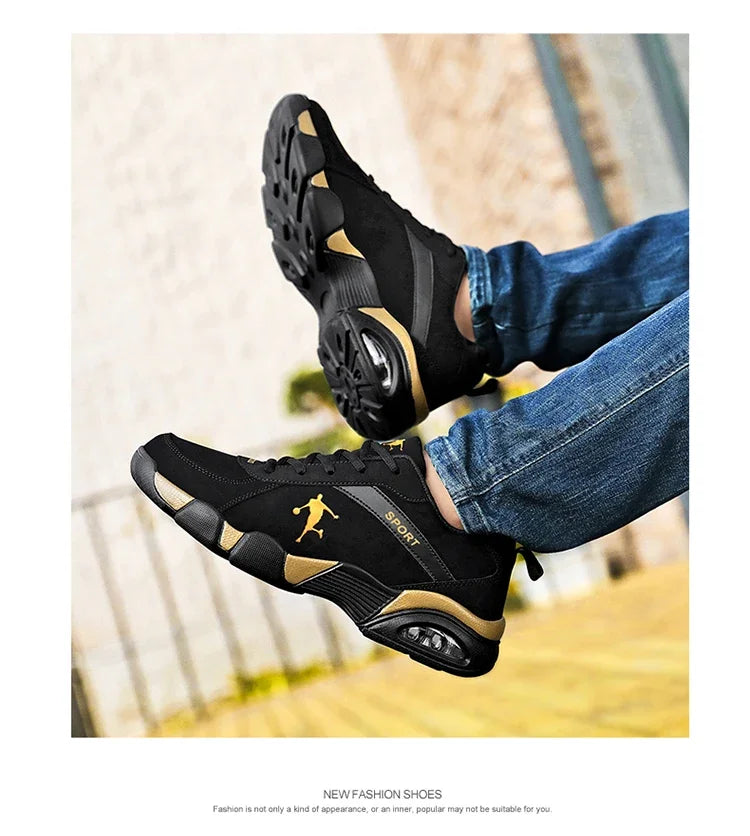 Fashion Men Professional Running Shoes Lightweight and Breathable Sneakers Lace Up Outdoor Sports Tennis Shoes New Casual Shoes