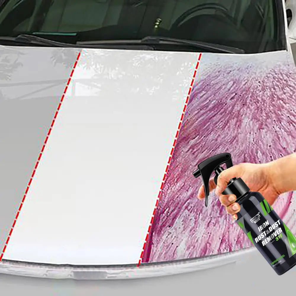 HGKJ S18 50/100/300ML Car Paint & Wheel Iron Particles Powder Rust & Dust Remover Auto Rim Metal Multi-Purpose Cleaning Spray