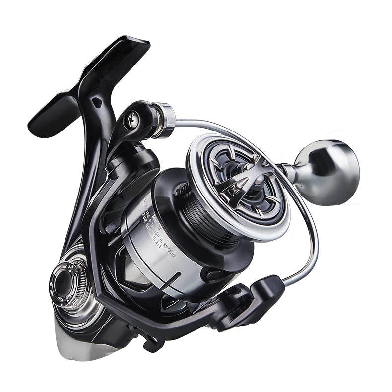 DEUKIO New arrival Saltwater Fishing Reel Metal Ball Knob Spinning Reels 2000-7000 3+1BB 5.2:1 Max Drag 15KG Water-Proof Reels