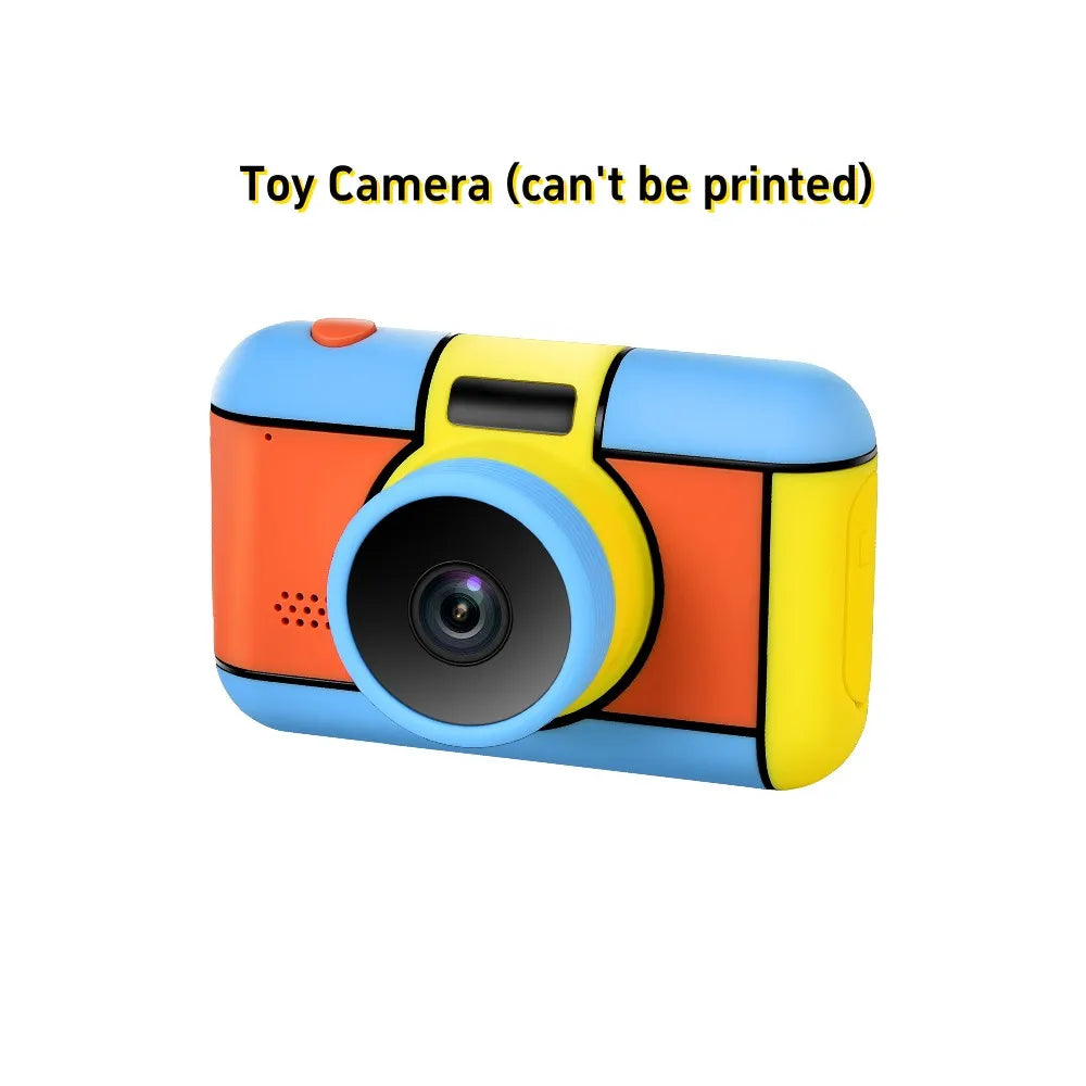 Digital Children Camera For Photography Instant Print Photo Kids Camera Mini Thermal Printer Video Educational Toys Gift