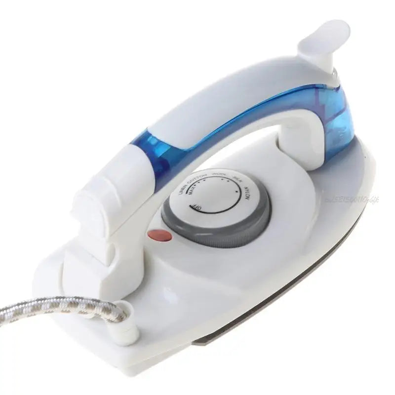 27RB Mini Portable Foldable Electric Steam Iron for Clothes with 3 Gears Baseplate Handheld Flatiron Home Travelling