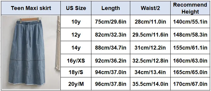 AS  SS2026 blue denim Collection super high quality bamboo knot denim fabric boys girls family match weekday clothes