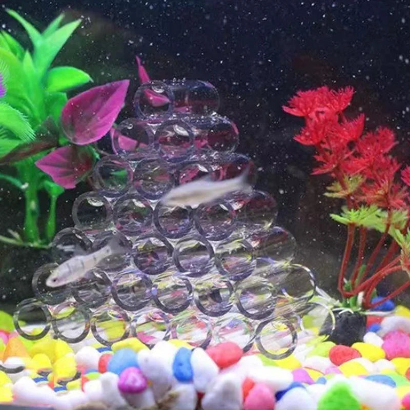 Acrylic Aquarium Decoration Fish Shrimps Shelter House Pottery Scorpion House Canister Simulation Stone Fish Tank Decor