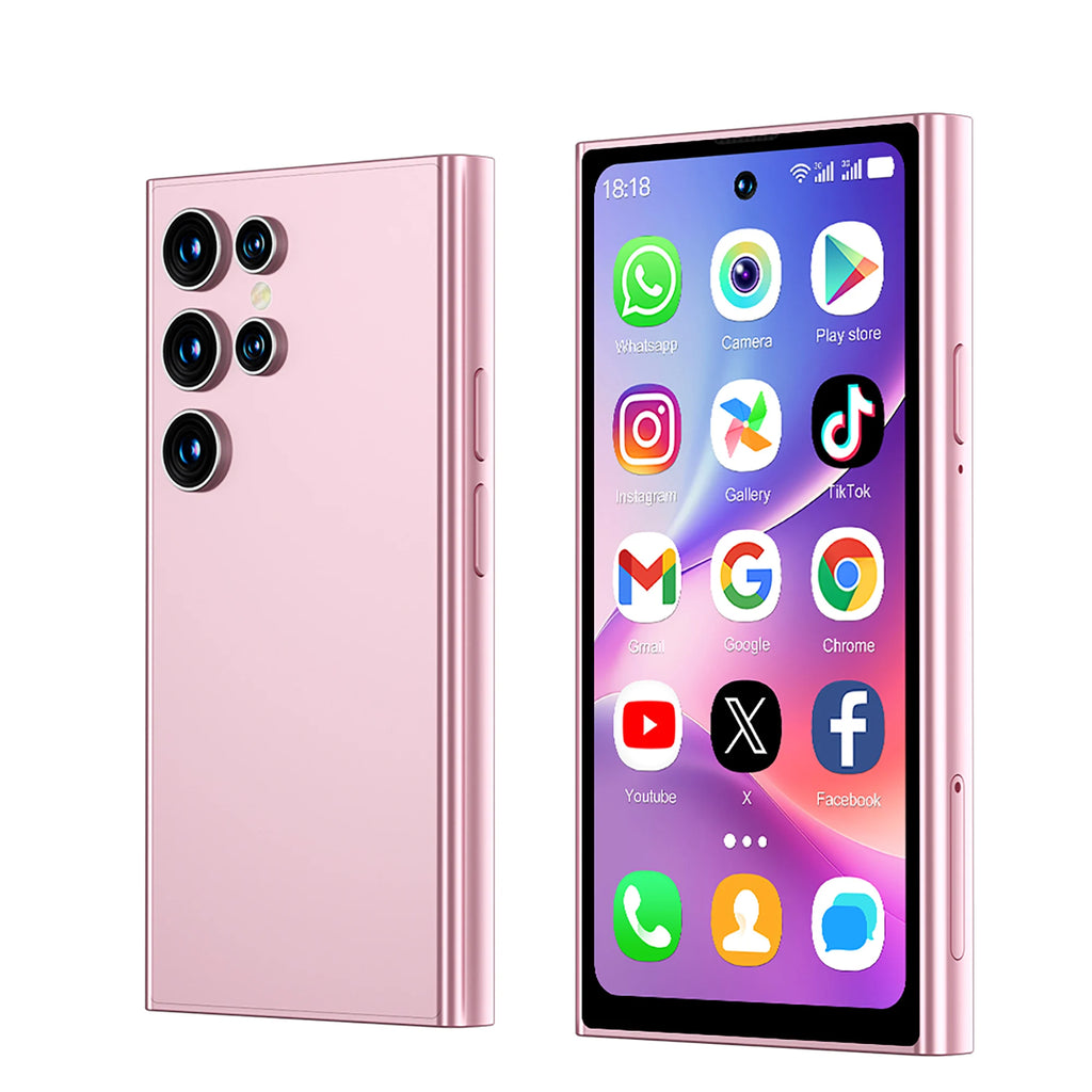 SERVO S27 MINI Android Small Smartphone 3G WCDMA Play Store 2GB+16GB WiFi Hotspot GPS Face ID 4.0" Mini Smart Phone 2SIM Standby