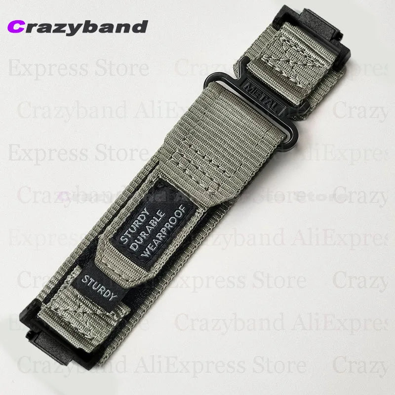 22mm Nylon Strap for Casio MDV-106 MDV-107 Watch Accessories Sport Watch Band Wrist for Men Women Bracelet High Quality Straps