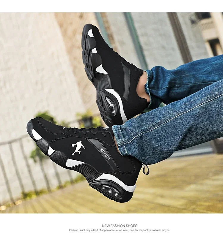 Fashion Men Professional Running Shoes Lightweight and Breathable Sneakers Lace Up Outdoor Sports Tennis Shoes New Casual Shoes