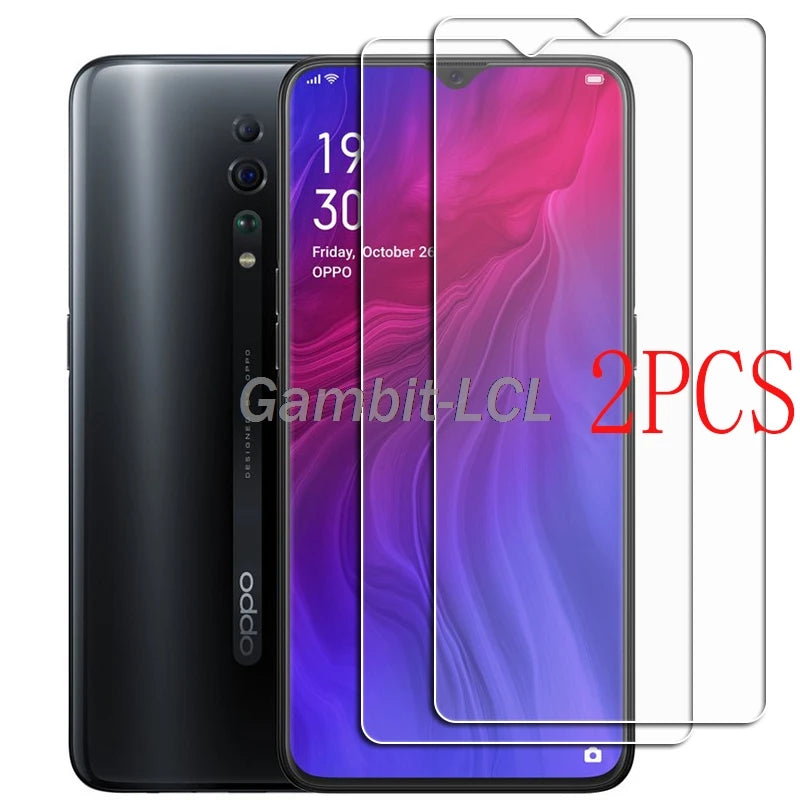 For OPPO Reno Z 6.4" Tempered Glass Protective FOR OPPO RenoZ PCDM10, CPH1979 Screen Protector Phone cover Film