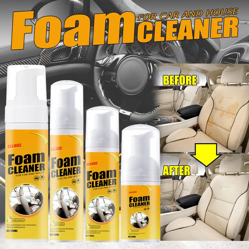 Multi-purpose Foam Cleaner Anti-aging Cleaning Automoive Seat Interior Auto Accessories Wash Surfaces Foam Cleaner