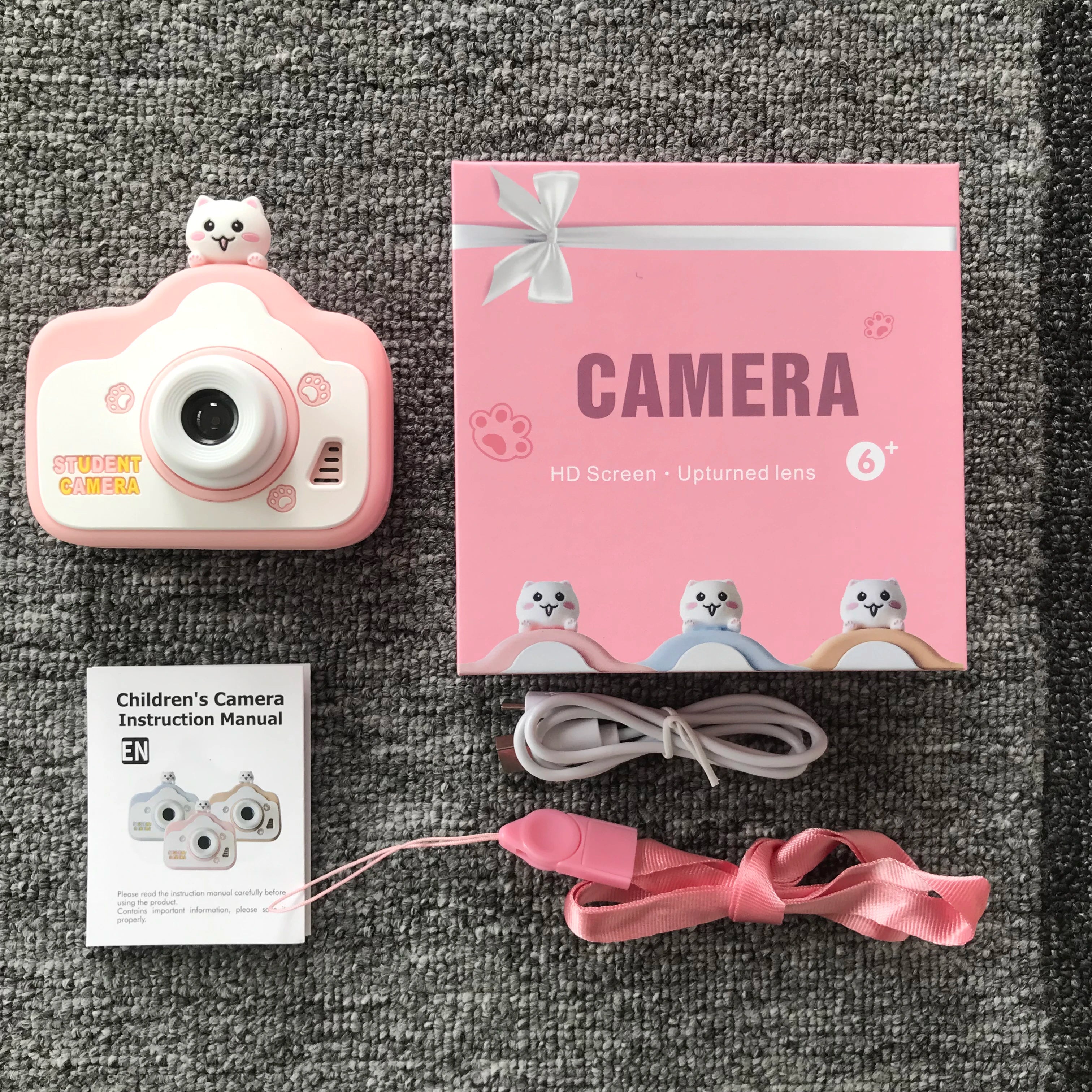 Children Camera 1080P HD Toddler Digital Video Camera 2.0-inch Kids Camera with Silicone Cases Toys for Christmas Birthday Gifts