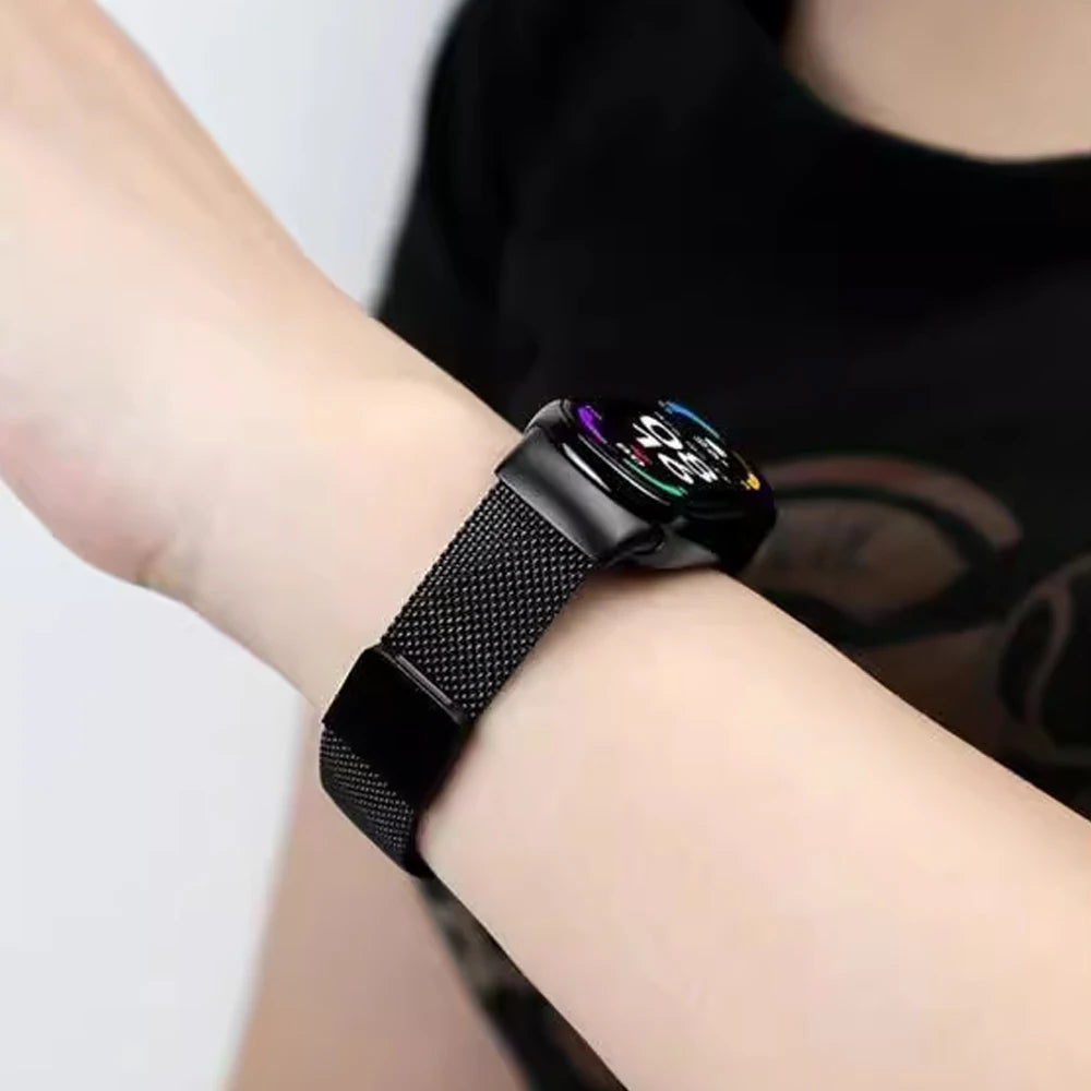 Magnetic Straps for mi band 10 miband 10 nfc Watch accessories Stainless Steel belt correa bracelet for Xiaomi mi band 10 bands