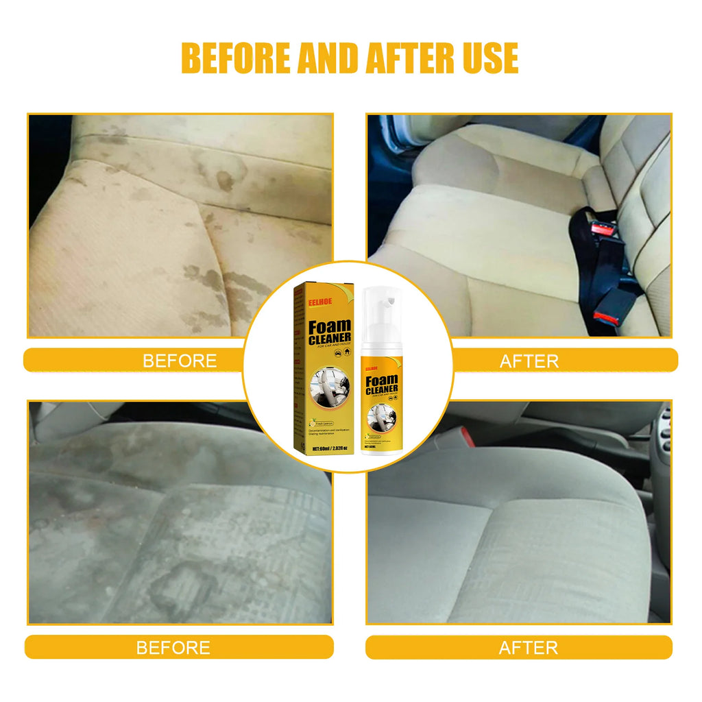 Multi-purpose Foam Cleaner Anti-aging Cleaning Automoive Seat Interior Auto Accessories Wash Surfaces Foam Cleaner