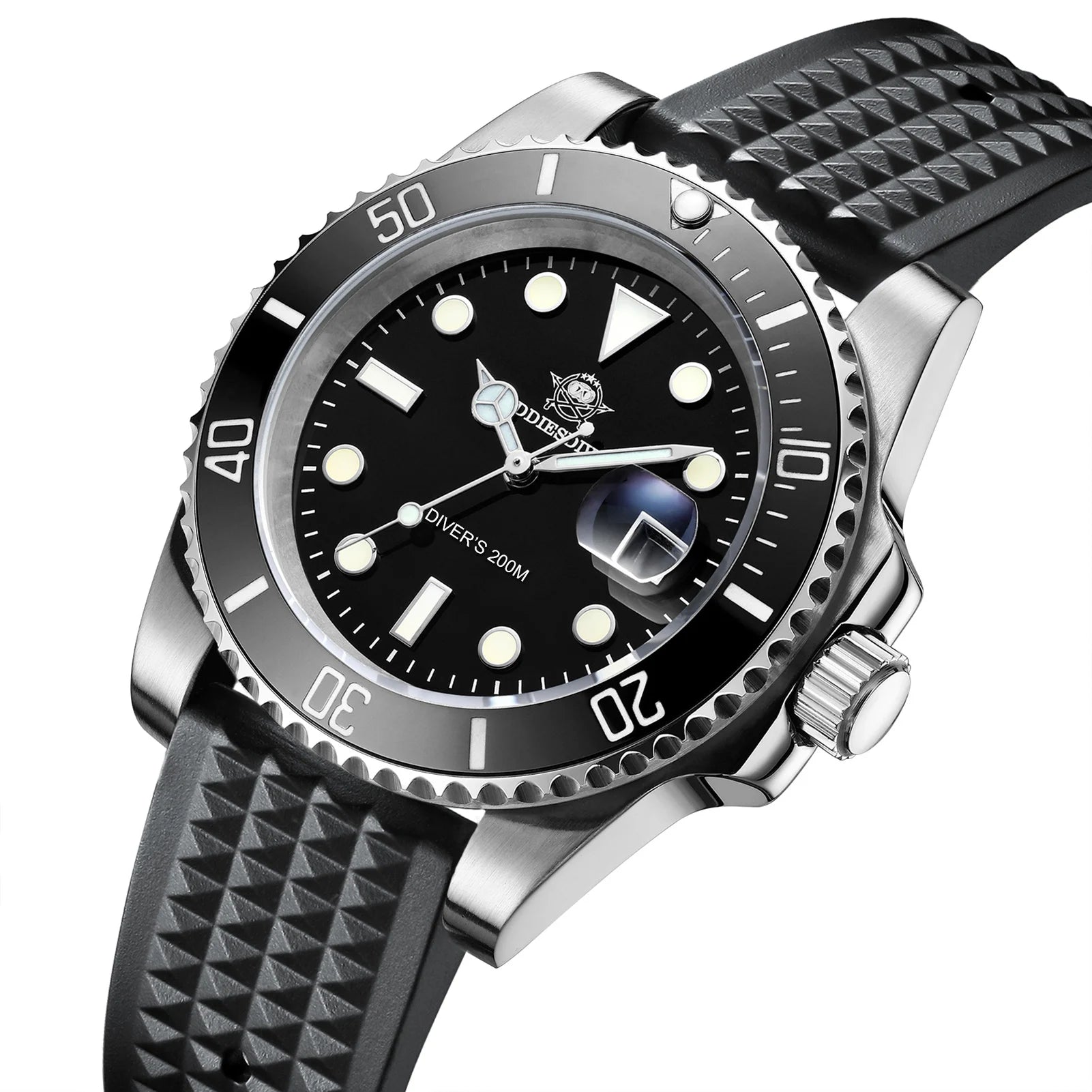 ADDIESDIVE Diver Watch European and American Business Leisure 200M C3 Super Luminous Sport Luxury Reloj Hombre Men Quartz Watch