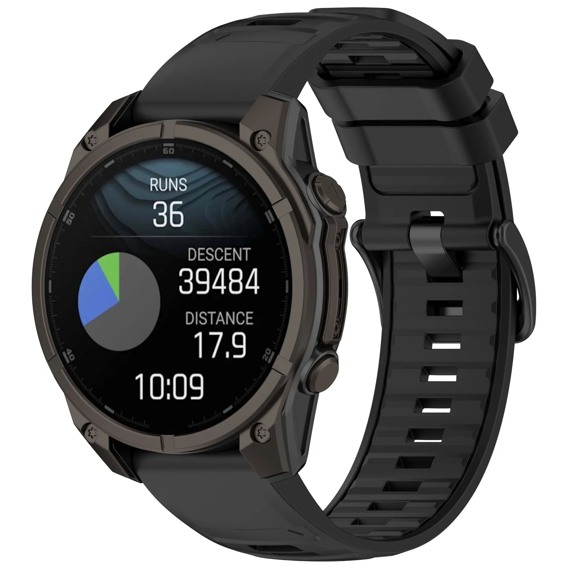 Quick Fit 26mm 22mm 20mm Silicone Strap for Garmin Quatix 8 Fenix 8/7x/Tactix8 Sport Bracelet Correa Band for Garmin 970 965 955