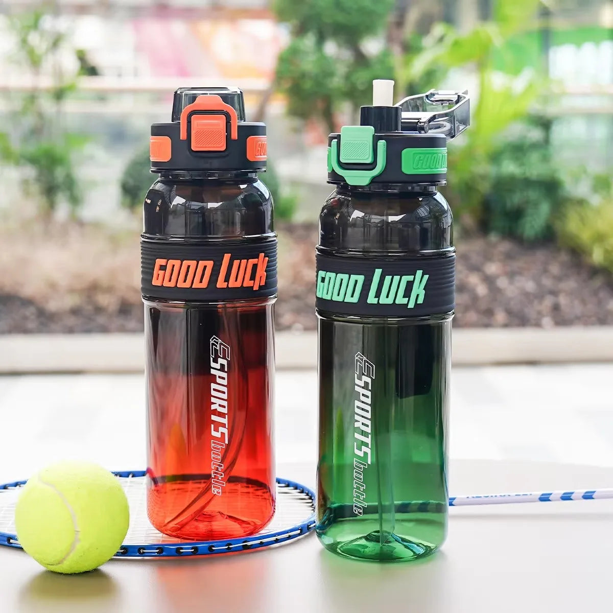 1pc 950ml/31o 750ml/26oz 550ml/18oz outdoor sports water bottle, suitable for fitness, sports, birthday gifts