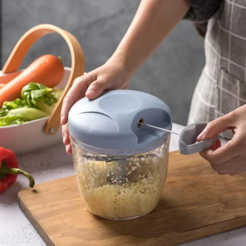 Multi-Purpose Manual Garlic Meat Chopper