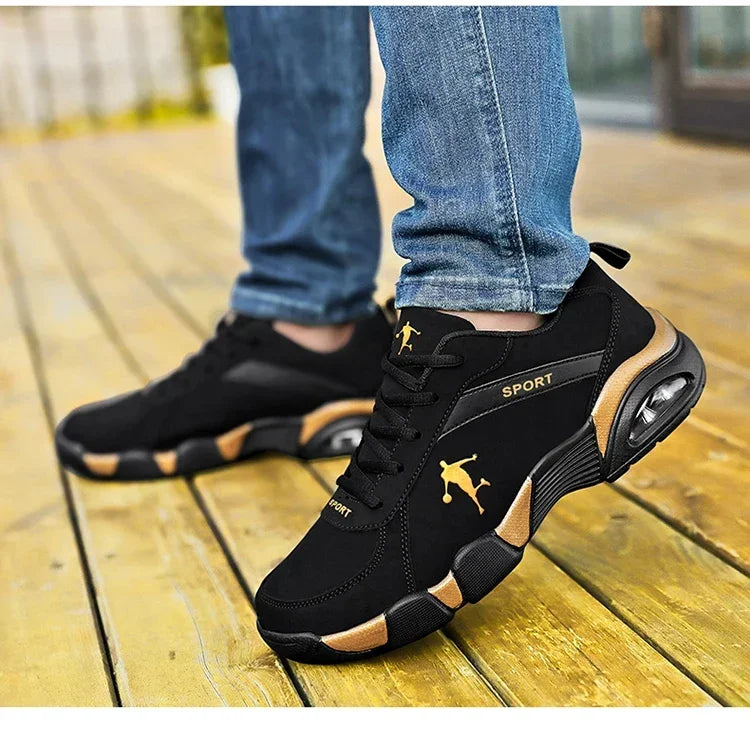 Fashion Men Professional Running Shoes Lightweight and Breathable Sneakers Lace Up Outdoor Sports Tennis Shoes New Casual Shoes