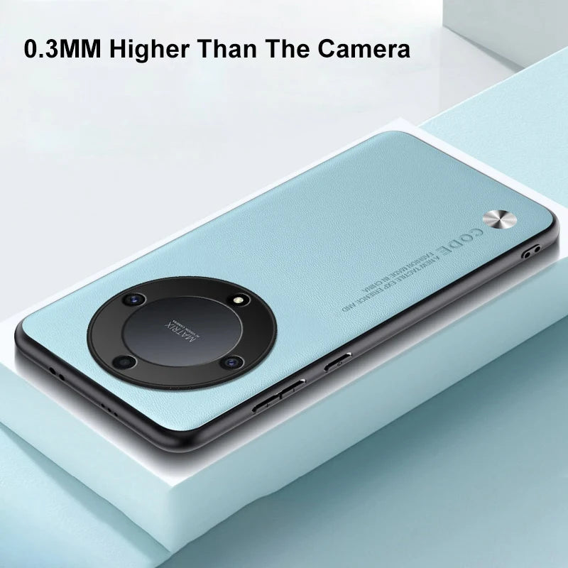 Luxury PU Leather Case For Honor X9A X9B Magic 5 6 Lite 5G Back Cover Silicone Protection Phone Case For Honor Magic 5 6 Pro