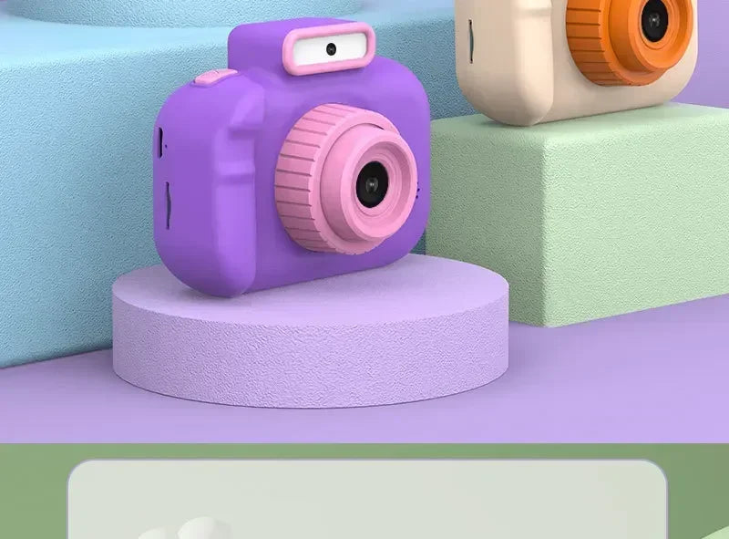 Children Camera 4000W Pixels 1080P HD Screen Dual Cameras Kids Electric Toys For Baby Camara Foto Infantil Children's Gifts