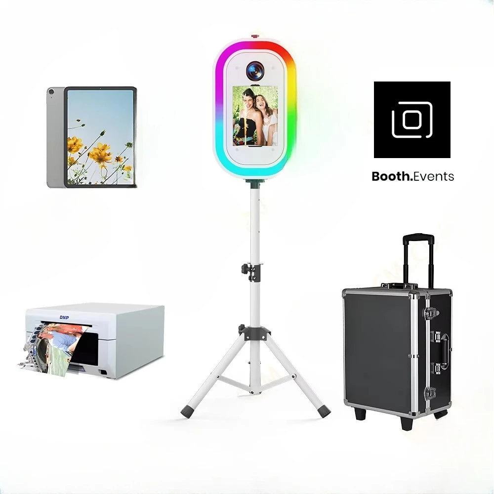 Light Emitting Diode RGB Color Changing Easy to Set Up Photo Booth Vending Machine
